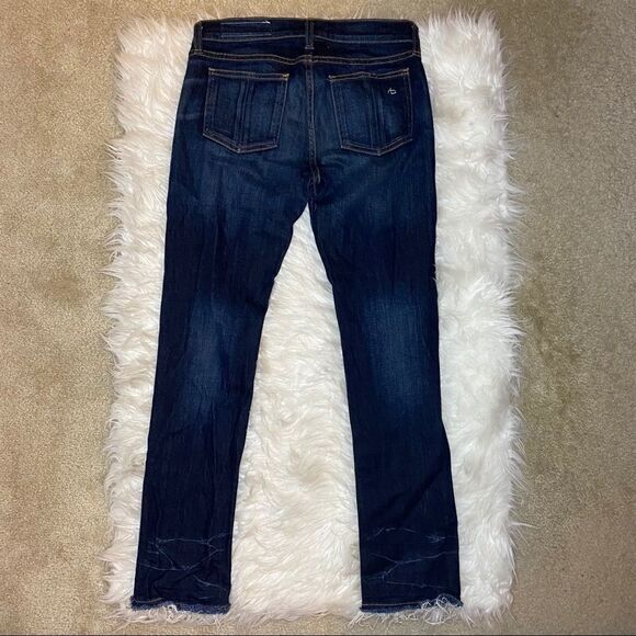 Rag & Bone mid-rise crop skinny jeans - Picture 11 of 14